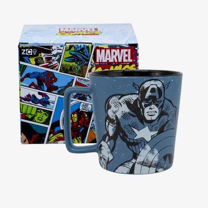 Imagem de Caneca Capitão America 400ml 10024259 - ZonaCriativa