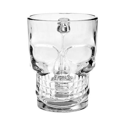 Imagem de Caneca Caveira Viking De Vidro Chopp Cerveja Drinks 460ml