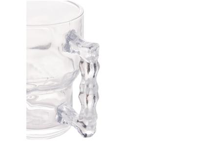 Imagem de Caneca Chopp e Cerveja de Vidro Caveira Rock Style 510ml