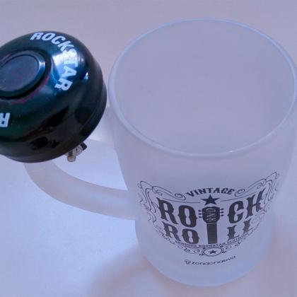 Imagem de Caneca Com Campainha Rock Roll