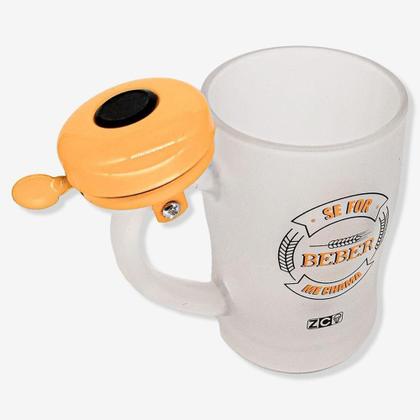 Imagem de Caneca Com Campainha Se For Beber Me Chama - Zonacriativa - Zona Criativa