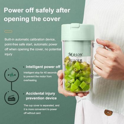 Caneca Copo 340ml Portátil Mixer Elétrico Mini Liquidificador Com Canudo Frutas Sucos Shakes Portátil Recarregável Multi - COPO LIQUIDIFICADOR Imagem de Caneca Copo 340ml Portátil Mixer Elétrico Mini Liquidificador Com Canudo Frutas Sucos Shakes Portátil Recarregável Multi