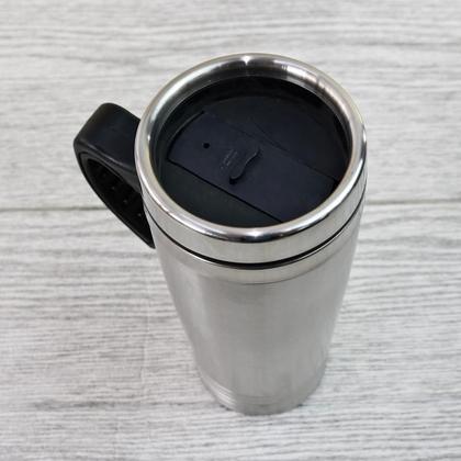Imagem de Caneca Copo De Alumínio Isotérmico Com Tampa 450ml