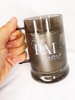 Imagem de Caneca Copo Gel 300Ml Isolante Térmico Gelado Chopp Cerveja