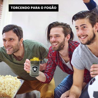 Imagem de Caneca Copo Gel 300Ml Preto Isolante Térmico Chopp Cerveja