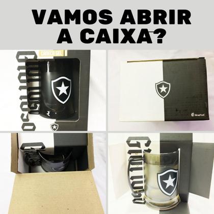 Imagem de Caneca Copo Gel 300Ml Preto Isolante Térmico Chopp Cerveja