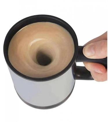 Imagem de Caneca Copo Mixer De Inox Com Tampa 380 Ml Lyor