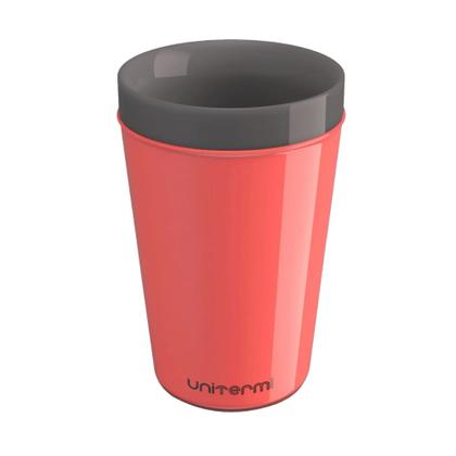 Imagem de Caneca Copo Térmico Plástico 350 Ml Café Chá Suco Cerveja Bebida Chopp