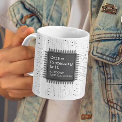 Imagem de Caneca CPU Coffee Processing Unit