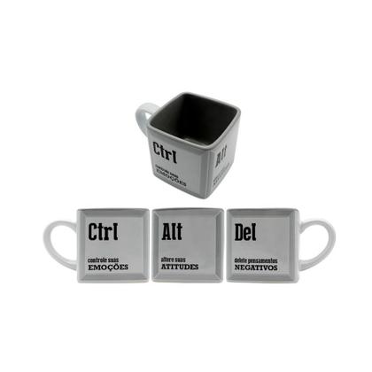Imagem de Caneca Cubo 300ml Ctrl Alt Del