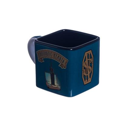 Imagem de Caneca Cubo Quadrada 300ml Animais Fantástico Warner Saga Harry Potter Zona Criativa