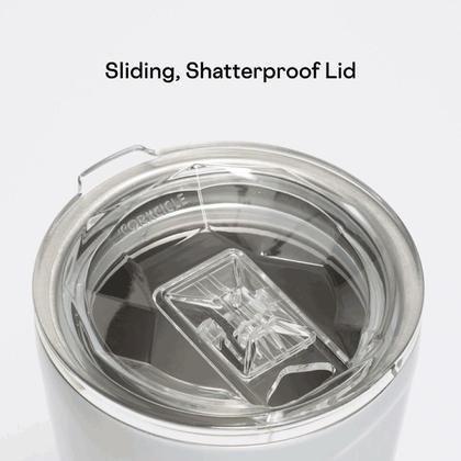 Imagem de Caneca de café Corkcicle com isolamento triplo com tampa e alça 470mL