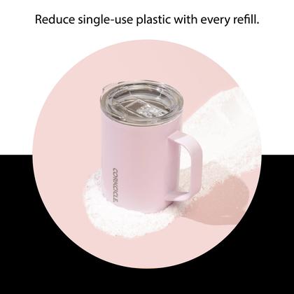 Imagem de Caneca de café Corkcicle Triple Isolated 470mL em aço inoxidável