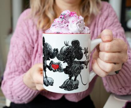 Imagem de Caneca de café Silver Buffalo Disney Micky Minnie Heart 414ml