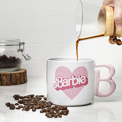 Imagem de Caneca de Café Zak Designs Barbie - Cerâmica 450ml - Colecionável