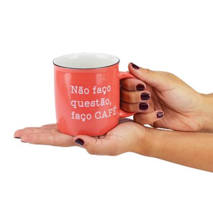 Imagem de Caneca De Cerâmica 330Ml Frases Café Bom Dia