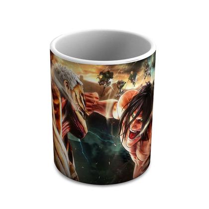 Imagem de Caneca de ceramica attack on titan 002