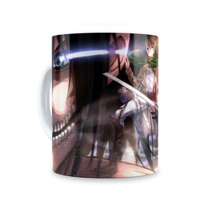 Imagem de Caneca de ceramica attack on titan 010