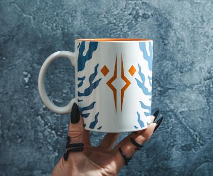 Imagem de Caneca de cerâmica Silver Buffalo Star Wars Ahsoka Tano 600ml