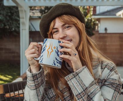 Imagem de Caneca de cerâmica Silver Buffalo Star Wars Ahsoka Tano 600ml