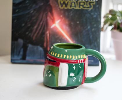 Imagem de Caneca de cerâmica Silver Buffalo Star Wars Boba Fett 600ml