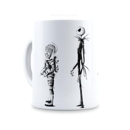 Imagem de Caneca de Ceramica Tim Burton Personagens 325 ml