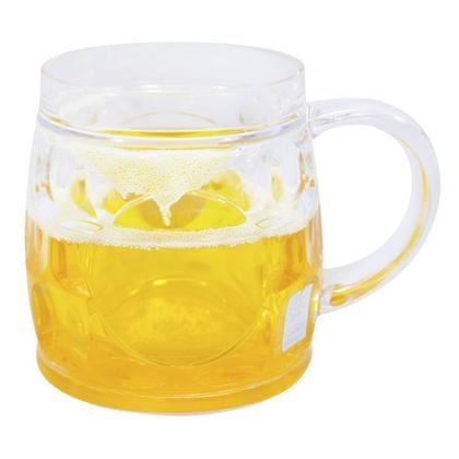 Imagem de Caneca de Cerveja Flamengo 400ml Base Grossa e Escudo de Metal