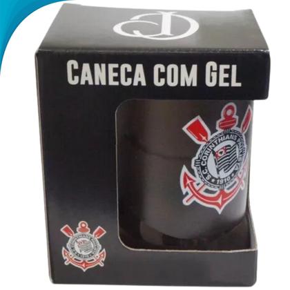 Imagem de Caneca De Gel Corinthians Futebol Mantém Sua Bebida Sempre Gelada Presente Para Pai