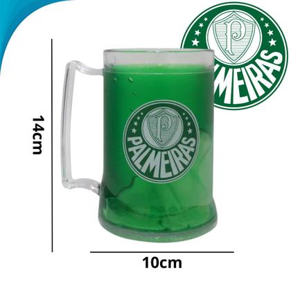 Imagem de Caneca De Gel Palmeiras Oficial Ideal Para Chopp E Cerveja Presente Para Pai Entrega Rápida