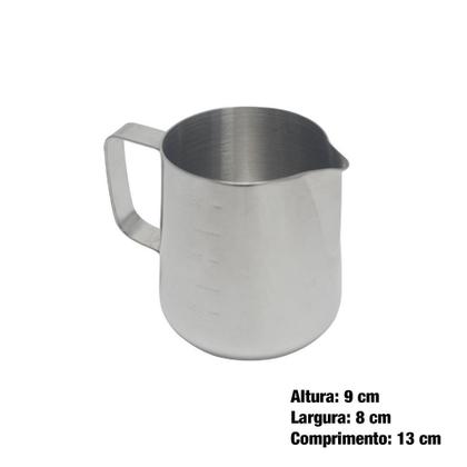 Imagem de Caneca de Inox Medidora Pitcher 350ml Frigopro