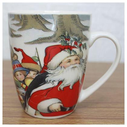 Imagem de Caneca De Natal Natalina Papai Noel Cerâmica 350ml