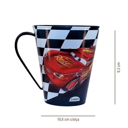 Imagem de Caneca de Plástico Infantil 360 ml Personagens Plasútil