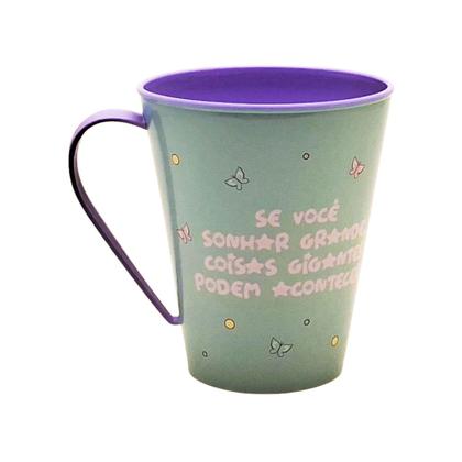 Imagem de Caneca de Plástico Infantil 360 ml Personagens Plasútil