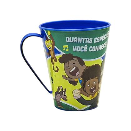 Imagem de Caneca de Plástico Infantil 360 ml Personagens Plasútil