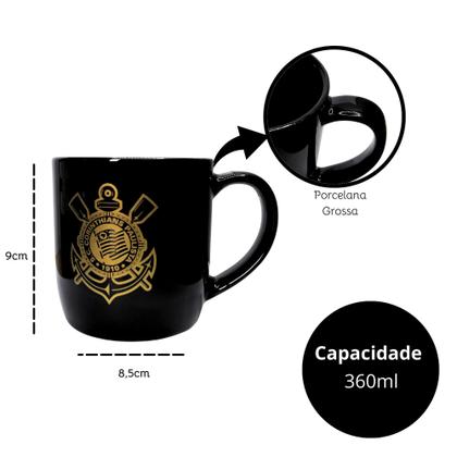 Imagem de Caneca de Porcelana Corinthians - Oficial