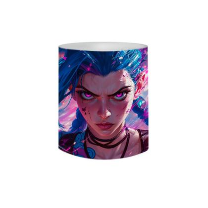 Imagem de Caneca de Porcelana Gamer Mágica Jinx LOL Campeão 325mL