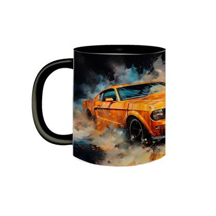 Imagem de Caneca de Porcelana Muscle Cars Ford Mustang Shelby GT500