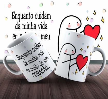 Imagem de Caneca de Porcelana Personalizada Flork Frases Engraçadas, Divertidas e Deboche P12
