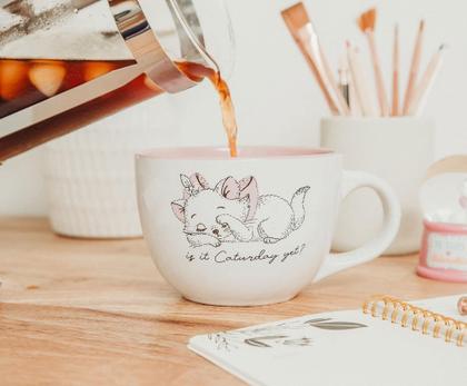 Imagem de Caneca de sopa Silver Buffalo Disney The Aristocats Marie 710ml