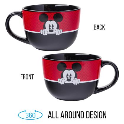 Imagem de Caneca de sopa Silver Buffalo Mickey Mouse Ceramic 700mL