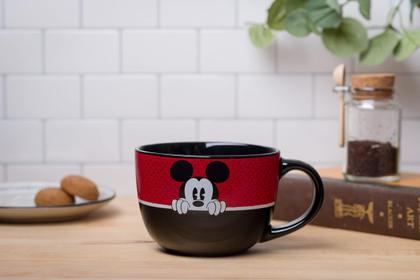 Imagem de Caneca de sopa Silver Buffalo Mickey Mouse Ceramic 700mL