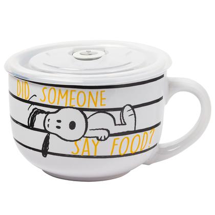 Imagem de Caneca de sopa Silver Buffalo Peanuts Snoopy & Woodstock 700ml