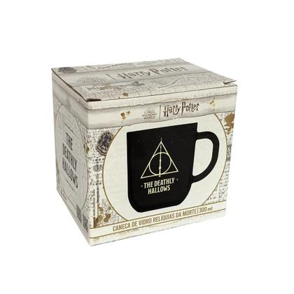 Imagem de Caneca de Vidro 300ml  Personalizada com Magia do Mundo de Harry Potter