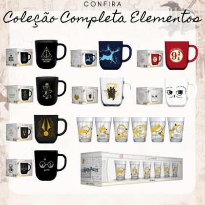 Imagem de Caneca de Vidro 300ml  Personalizada com Magia do Mundo de Harry Potter
