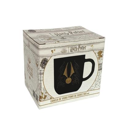 Imagem de Caneca de Vidro 300ml  Personalizada com Magia do Mundo de Harry Potter