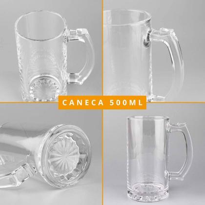 Caneca de Vidro Chopp ou Cerveja500ml - Em Casa Tem Imagem de Caneca de Vidro Chopp ou Cerveja500ml - Em Casa Tem
