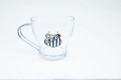 Imagem de Caneca de Vidro com Alça de Metal - Santos - Licenciada