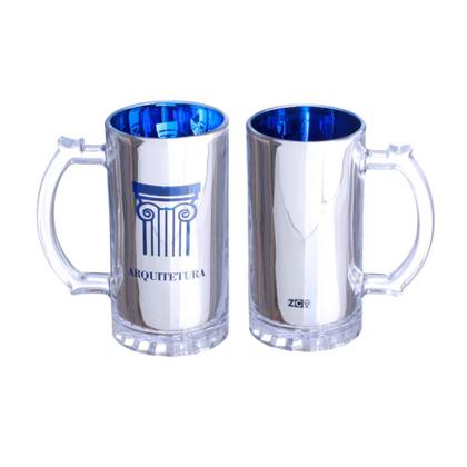 Imagem de Caneca De Vidro para Chopp 450ml Profissões Arquitetura Zona Criativa Formatura Pintura Eletrostática