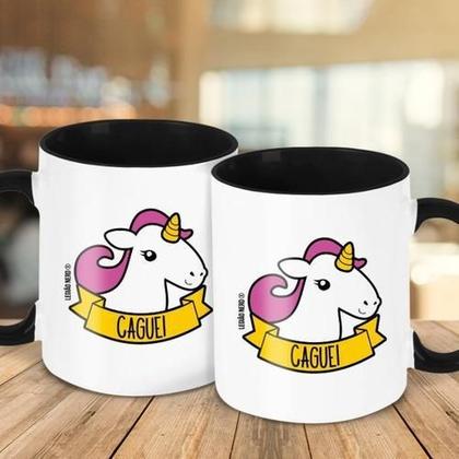 Imagem de Caneca Decorativa Divertida - Unicórnio Caguei