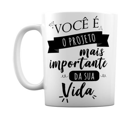 Imagem de Caneca Design de Interiores Projeto Mais Importante Sua Vida